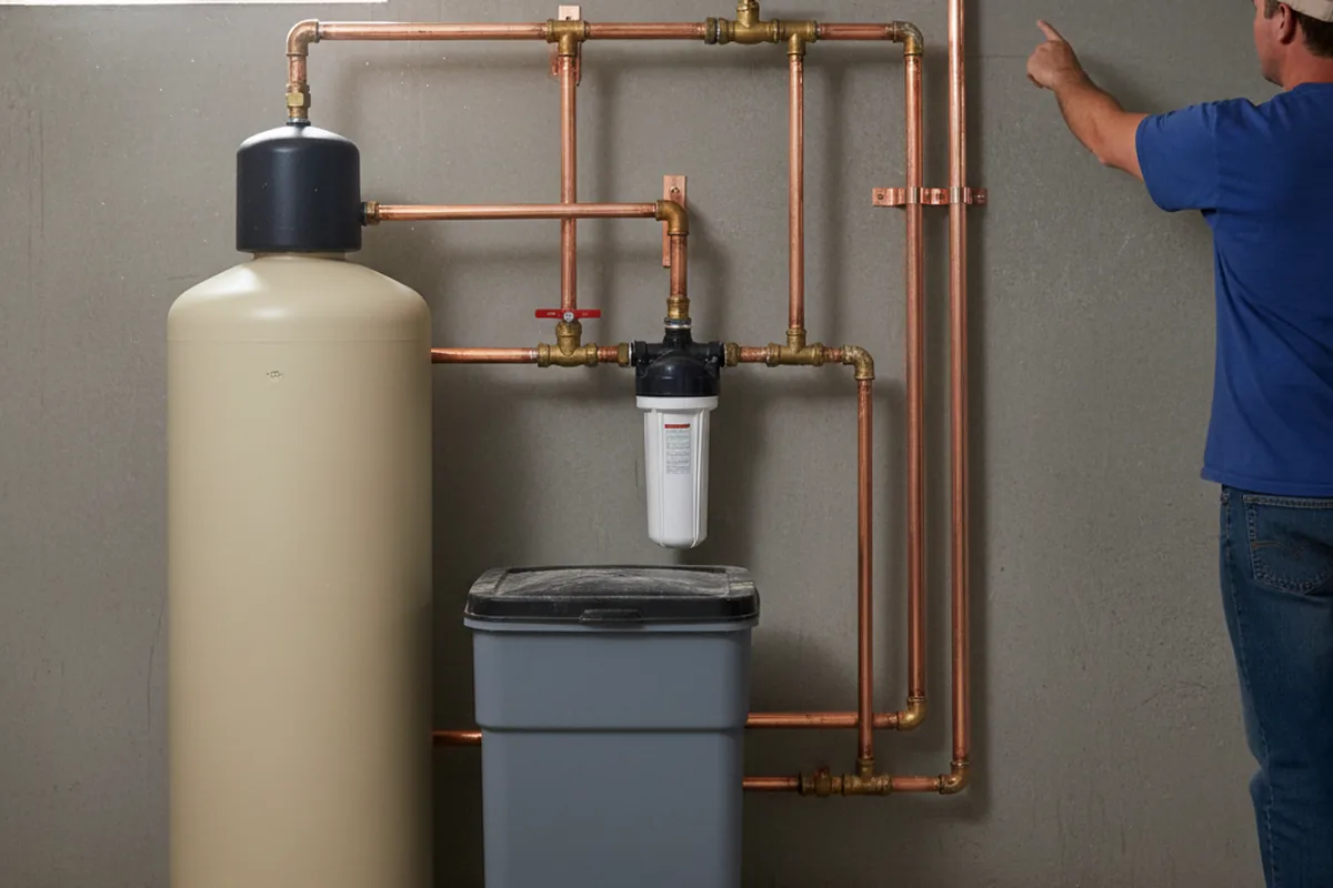 Whole-house water treatment system installed in Trafford